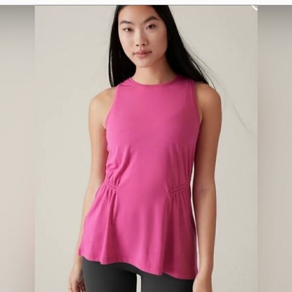 Athleta air out cinch crew neck sleeveless pullover tank top size XS NWT - Picture 1 of 5